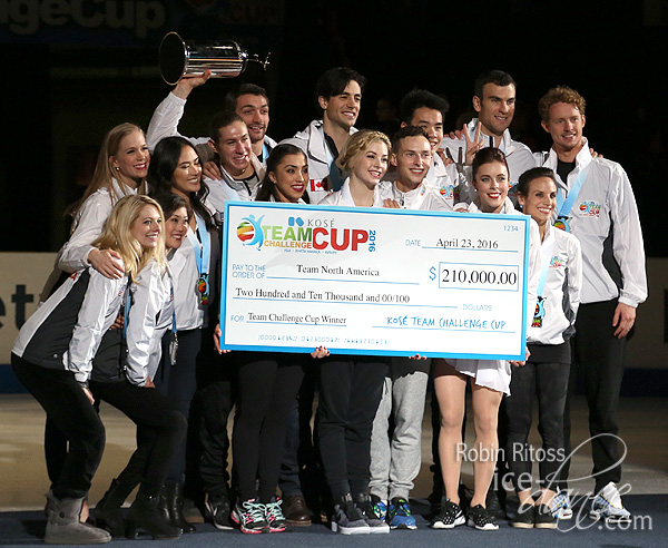 Team North America - Winners of Team Challenge Cup