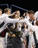 Team Europe celebrates Kolyada's performance