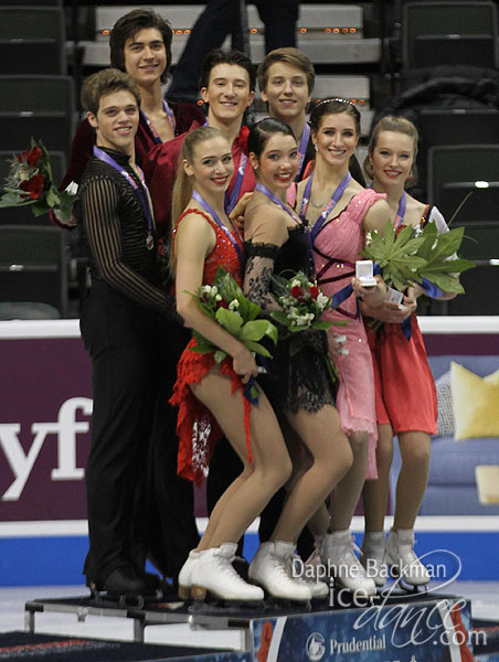 The medalists