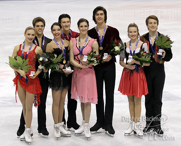 The medalists