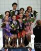 Juvenile ice dance medalists