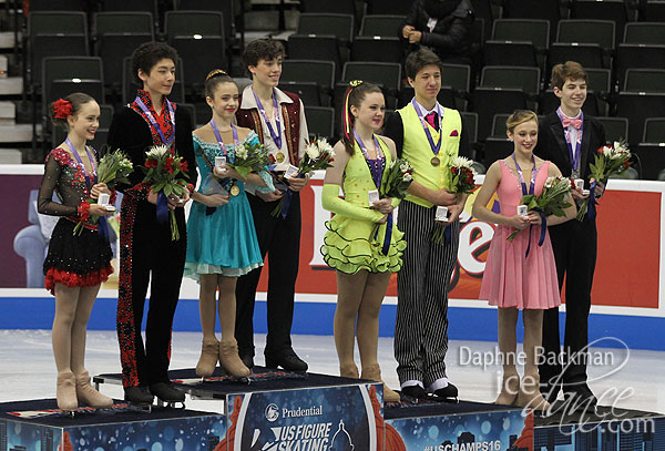The medalists