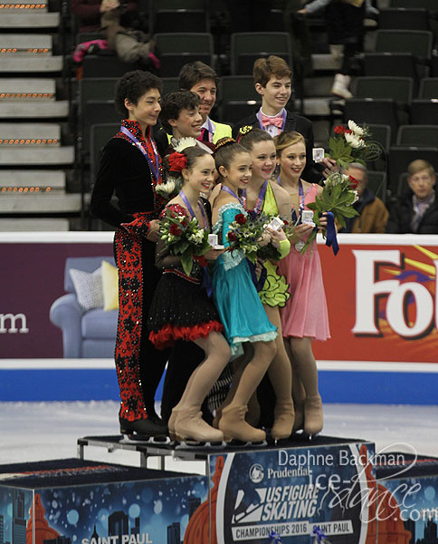 The medalists