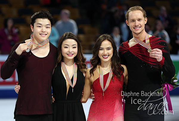 Team USA's Shibutanis and Chock & Bates