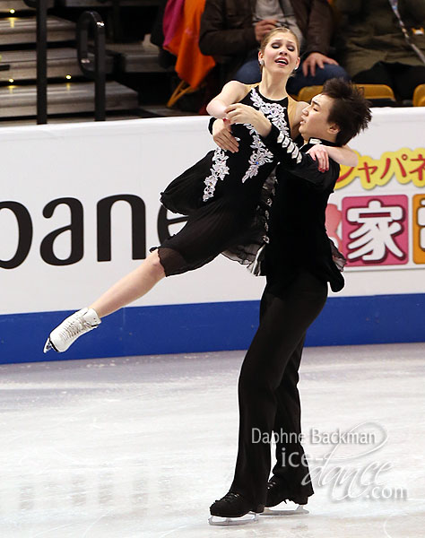 Anastasia Khromova & Daryn Zhunussov (KAZ) 