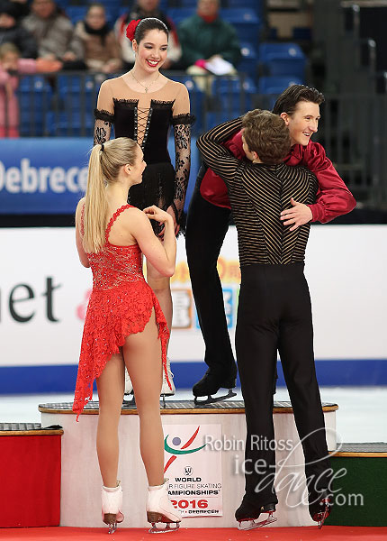 McNamara & Carpenter (gold) and Parsons & Parsons (silver) (USA)