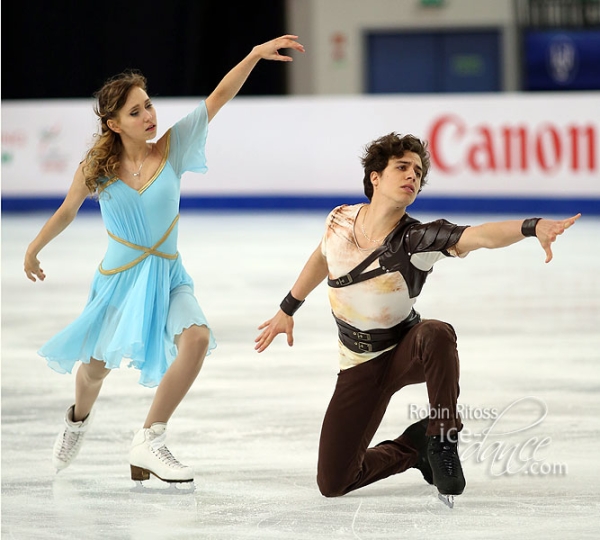Angelique Abachkina & Louis Thauron (FRA)