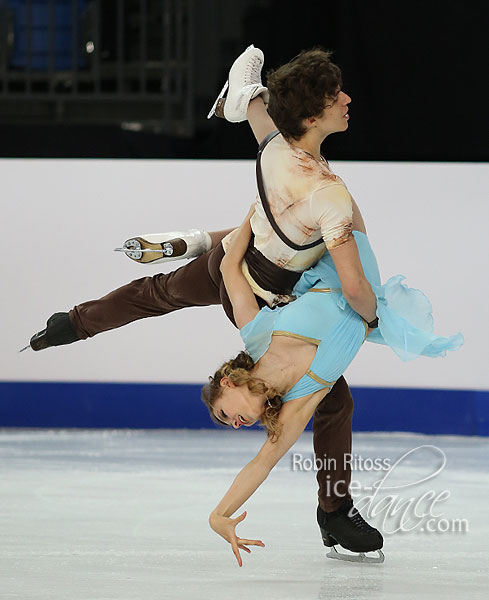 Angelique Abachkina & Louis Thauron (FRA)