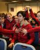 Team Canada has some fun at the draw