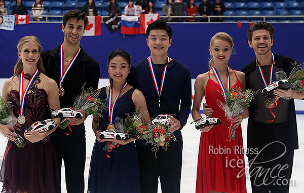 The medalists