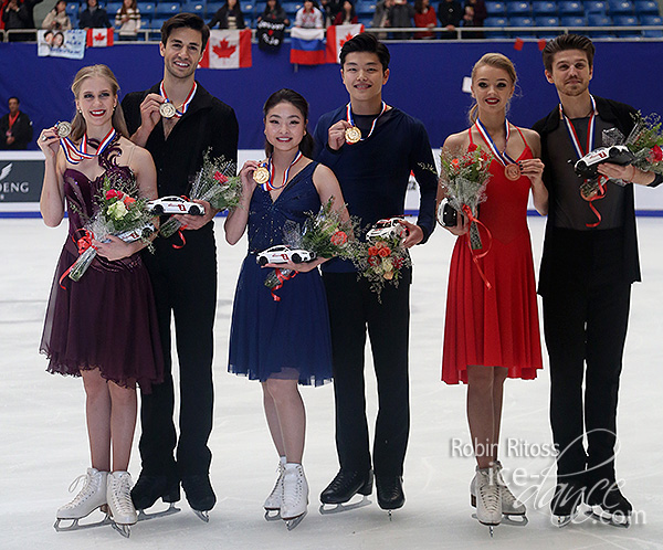 The medalists