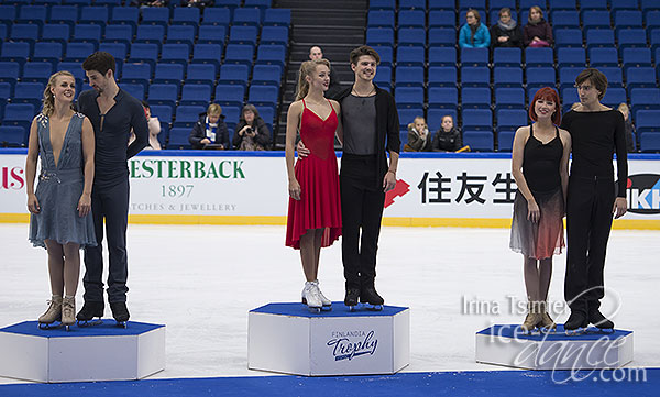 The medalists