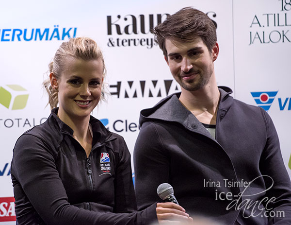 Press Conference: Madison Hubbell & Zachary Donohue (USA)