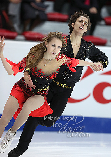 Angelique Abachkina & Louis Thauron (FRA)