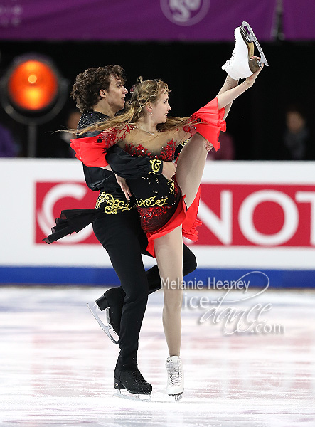 Angelique Abachkina & Louis Thauron (FRA)