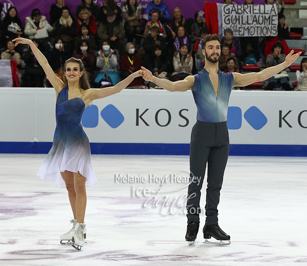Gabriella Papadakis & Guillaume Cizeron (FRA), silver
