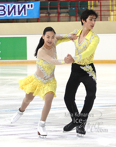 Julia Kim & Shokhrukh Sultanov (UZB)