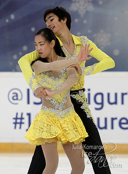 Julia Kim & Shokhrukh Sultanov (UZB)