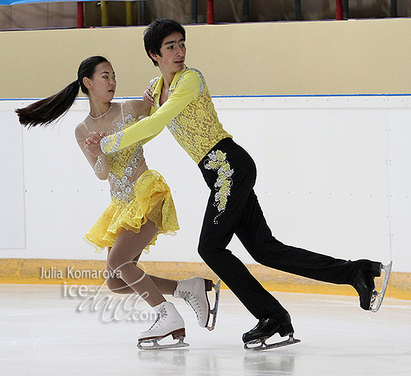 Julia Kim & Shokhrukh Sultanov (UZB)