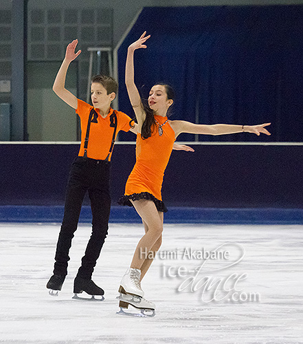 Emma Bruey & Justin Grimsinger (FRA)