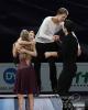 Bobrova & Soloviev and Weaver & Poje congratulate each other