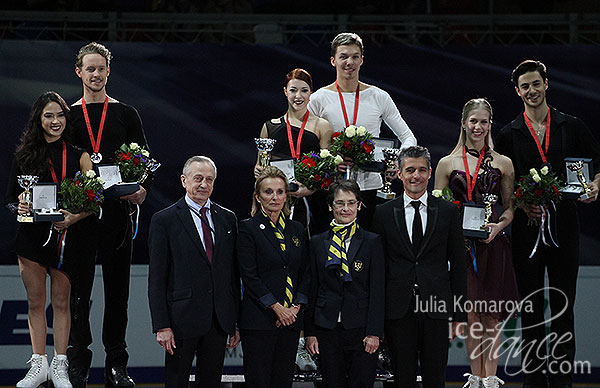 The medalists