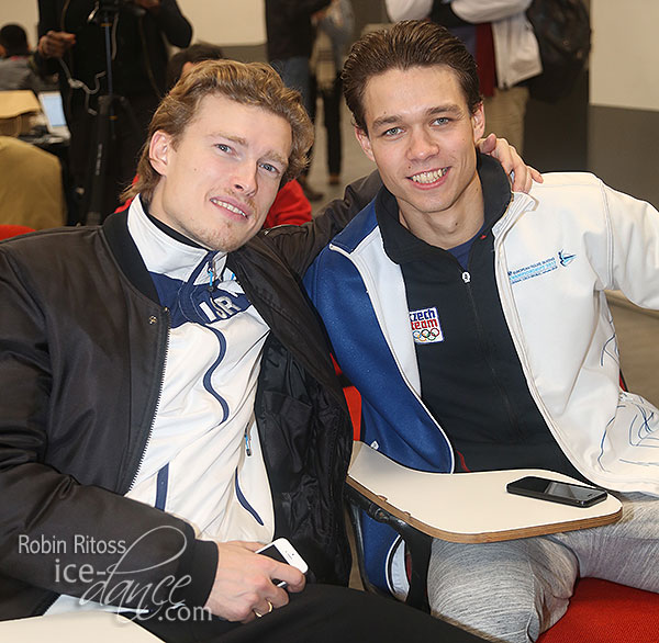 Ilia Tkachenko (ISR) and Michal Ceska (CZE)