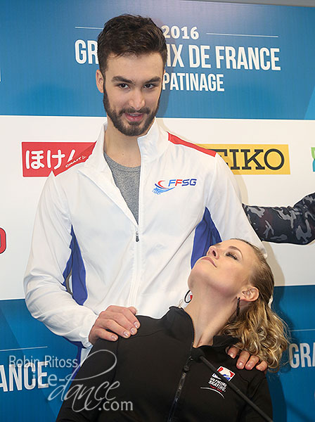 Guillaume Cizeron (FRA) and Madison Hubbell (USA)