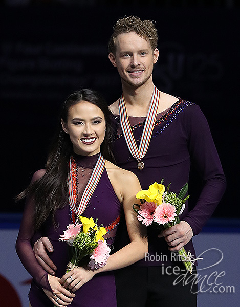 Bronze - Madison Chock & Evan Bates (USA)