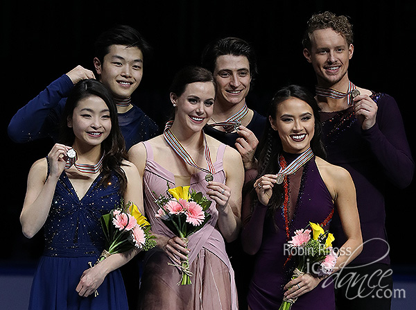 The medalists