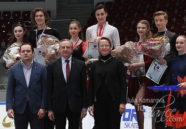 The medalists