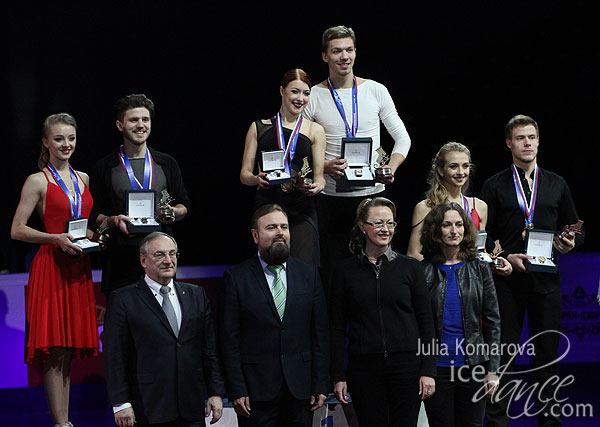 The medalists