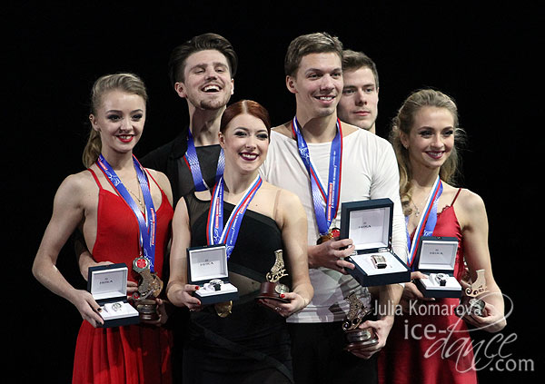 The medalists
