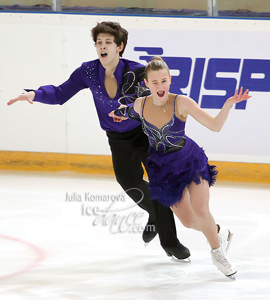 Angelina Lazareva & Maksim Prokofiev