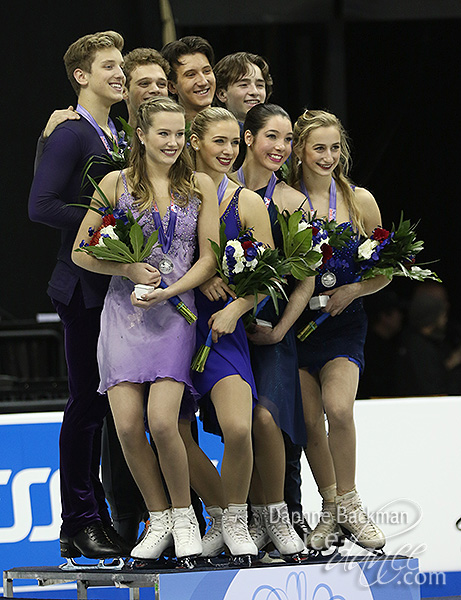 The medalists