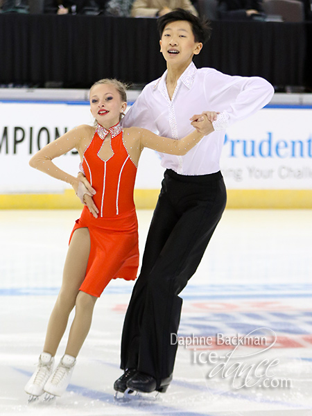  Nastia Efimova & Jonathan Zhao	 