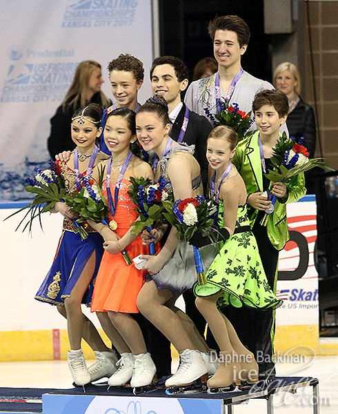 The novice medalists