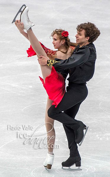 Angelique Abachkina & Louis Thauron (FRA)