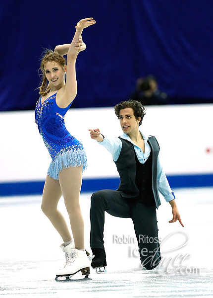 Angelique Abachkina & Louis Thauron (FRA)