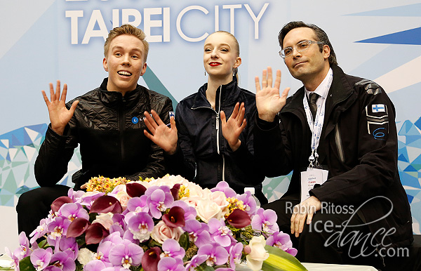 Monica Lindfors & Juho Pirinen (FIN)