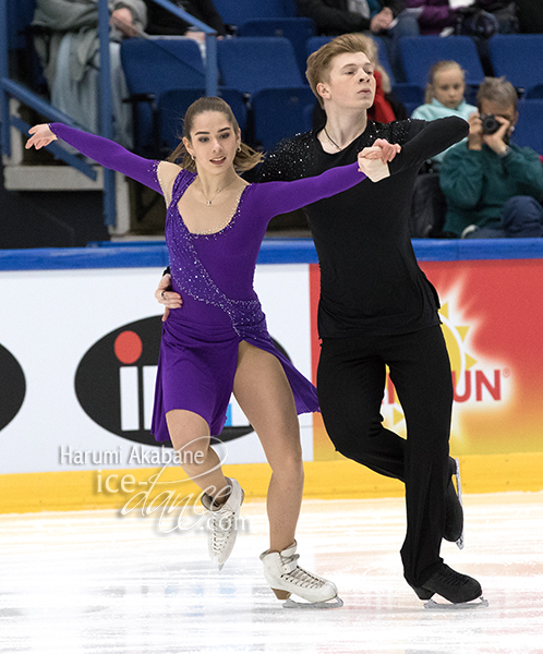 Yuliia Zhata & Yan Lukouski (UKR)