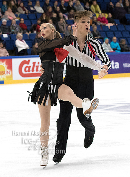 Nicole Kuzmichova & Alexandr Sinicyn (CZE)