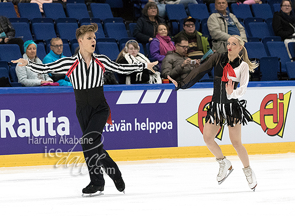 Nicole Kuzmichova & Alexandr Sinicyn (CZE)