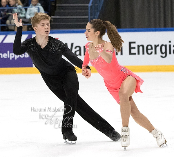 Yuliia Zhata & Yan Lukouski (UKR)