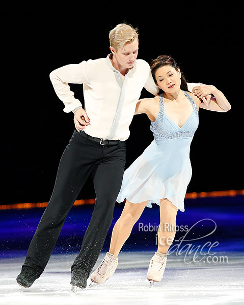 Jeremy Abbott and Yuka Sato