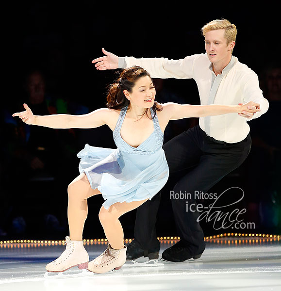 Jeremy Abbott and Yuka Sato