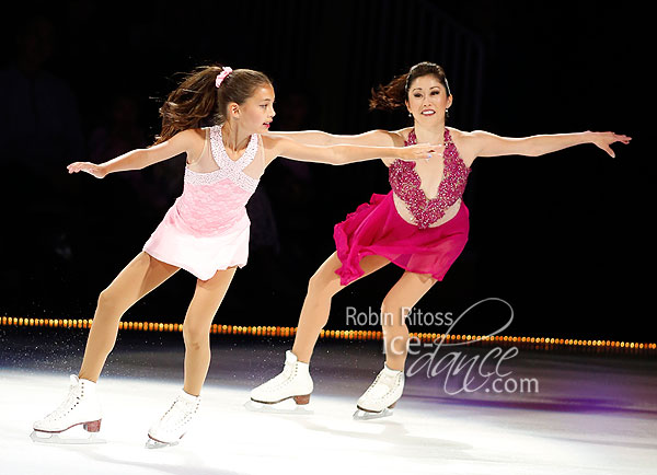 Emma Hedican and Kristi Yamaguchi