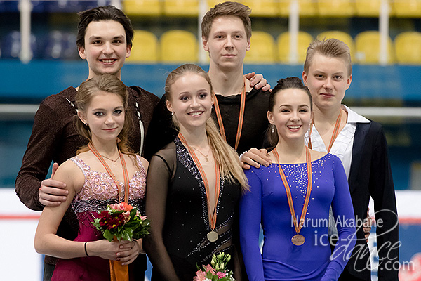 The medalists