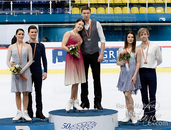 The medalists