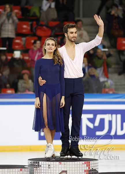 Gold - Gabriella Papadakis & Guillaume Cizeron (FRA)
